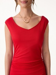 BEST SELLER OGLMove Cooling Ruched Midi Bra Dress NO IMPORT FEE