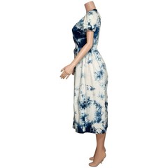 NWT CHRISTY DAWN The Dawn Dress, Indigo Shibori, OS