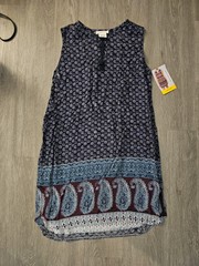 Beach lunch lounge Aquamarine XL Dress MSRP $58.00