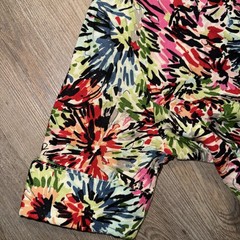 Vintage JG HOOK Maxi Shirt Dress Floral Watercolor 100% Linen Faux Wrap Size 6 P
