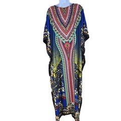 Nwt Goddess By Winlar Cityscape Kaftan One Size