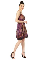 Women&rsquo;s Tie Dye Sleeveless spaghetti Strap Party Dress Wholesale Mix Lot 5pcs