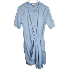 Rachel Parcell Womens Draped Interlock Mini Dress Mini Size XL Stretch Feminine
