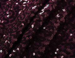 PrettyGuide Womens Sequined Cocktail Dress Burgundy Sz Medium New NWT