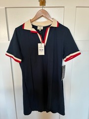NWT Tuckernuck Hutton navy polo dress