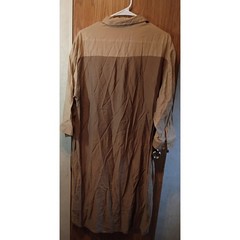 The Limited Tunic Dress XL Neutral Colorblock Rayon Nylon Work Casual Vacation
