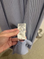 Scanlan Theodore Pleated Dress – XS – PALE BLUE – RRP: $750