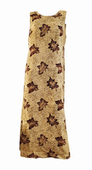 Jennifer Moore Womens Floral Sleeveless Lined Midi Woven Shift Dress Size 10