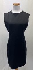 MM Lafleur Black Nylon & Elastane Sleeveless Scuba Greenlay Dress Sz. 10