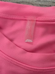 FREE PEOPLE MOVEMENT EASY DOES IT Womens Sz Small Pink Cut Out Back Shorts Dress