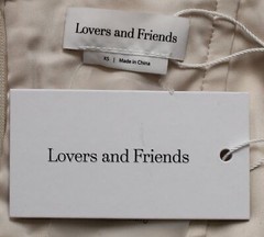 Lovers And Friends Women&rsquo;s Micha Fully Lined Long Dress JW7 Stone Wash Size XS