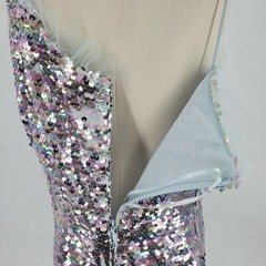 The East Order Cheyney Sequin Thin Strap Mini Dress Size Pastel Large NWOT $160