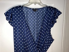 SUMMERSALT BEACH TO BRUNCH WRAP DRESS Size 1X. d484