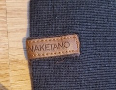 NAKETANO Black Cowl Neck Dress Tunic Women&rsquo;s Size L Schnizzel Dizzel Long Top