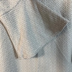 Tyler Böe Textured Geometric Bell Sleeve Dress Women&rsquo;s Medium Gray Beige