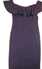 POLO RALPH LAUREN Off-shoulder Little Black Dress UK 8 US 6 EU 36