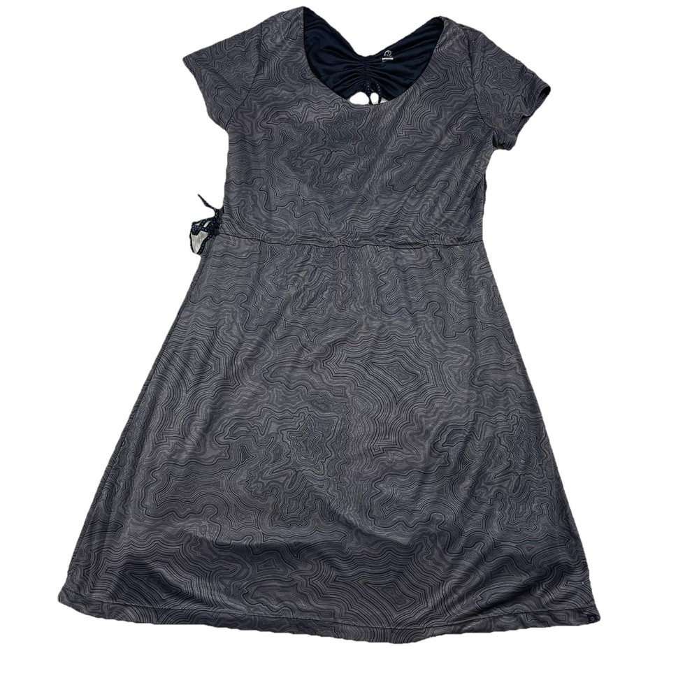 Merrell Womens Size XL Select Wick Gray Short Sleeve Fitness Dress S15