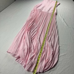 Park & Fifth Women&rsquo;s Pleated Strapless Daphne Maxi Dress Extra Small Peony Pink