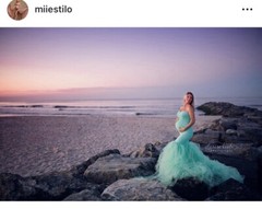 Mii Estilo Maternity Designer Gown