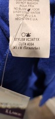 Pretty One Side Cold Shoulder, Long Side Hang, Casual Blue Dress XL – NWTs