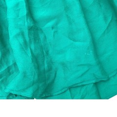 THEKorner Green Tiered Babydoll Mini Dress Short Sleeve NWT Womens S