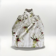 Ted Baker Swing Dress White Toriat Tutti Frutti Scallop Size 4 Medium Floral