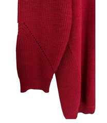 Giorgia & Johns Alpaca Wool Blend Sz M Red Knit Sweater Dress