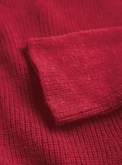 Women Peruvian Connection Dress Burgundy Alpaca M