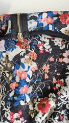 Erdem Black/Multi-color Floral Print Sleeveless Dress Size UK 12/US 8