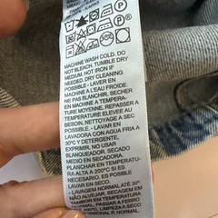 Levi&rsquo;s Denim Dress L Light Wash Button Front Scoop Neck Britney Spears Y2K