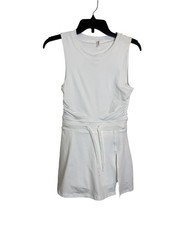Free People Movement Dress Womens XS Sleeveless Cutout Back Ruched Waist Summer