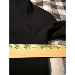 Lafayette 148 Deandra Split Neck Bell Sleeve Shift Dress Women&rsquo;s XXL Black