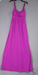 New Directions Women&rsquo;s Maxi Dress Spaghetti Strap Sleeveless Purple Size L
