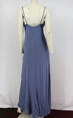 Lyss Loo Wanderlust Sweetheart Shift Spaghetti Strap Maxi Dress – Blue