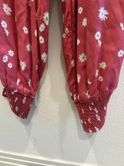 Skemo Beach Jumpsuit Floral $139 NWT Size M Anthropology