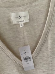 Lou & Grey size XL NWT soft fleece lined short sleeve dress amazing pockets NEW!