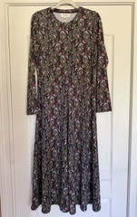 Olivia by Livro Long Sleeve Printed Maxi Dress Women’s Size Medium