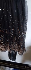 Juniors Black RUBY ROX Cocktail Party Evening Dress ~ Med