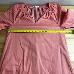 ANNA CATE Shift Mini Dress Size Small Haley Coral Orange Classic Beach Resort