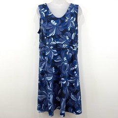 Title Nine Dream V Neck Dress Womens XL Floral Granola Girl Hiking Outdoors