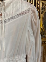 NWT LoveShackFancy x Target Talulah White Cotton Victorian Lace Floral Dress XS