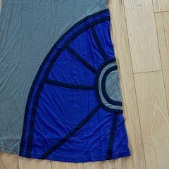 Handmade Martini Olive Textural Patchwork Cotton Fitted Avant Garde Mini Dress