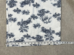 International Concept Sleeveless Jumper Dress Toile Print Denim Size 6