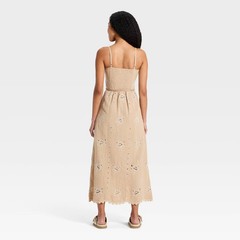 Women Crafted Midi Sundress – Universal Thread Brown XS