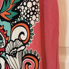 New York & Company Pink&Teal Paisley Halter Shift Dress Size XXL