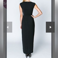 NWT Keepsake The Label Surrender Maxi Dress Black XS