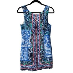 Lilly Pulitzer Mila Shift Dress 4 Sleeveless Tropical Preppy Resort Vacation
