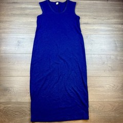 Old Navy Lightweight Sleeveless T-Shirt Dress Women&rsquo;s Small Navy Blue Stretch