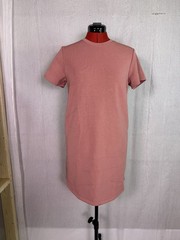 Member&rsquo;s Mark Women&rsquo;s Sandwash Short Sleeve Dress Size M Pink NWT E981