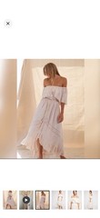 Extremely RARE Fillyboo X Free People Tambourine Off-The-Shoulder Maxi Dress